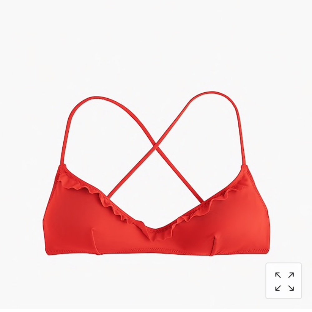 J Crew Playa Maui Ruffle Bikini